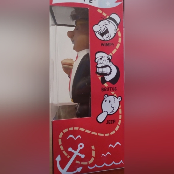 Collectible Wacky Wobbler Bobblehead by Funko WIMPY - Picture 8 of 14